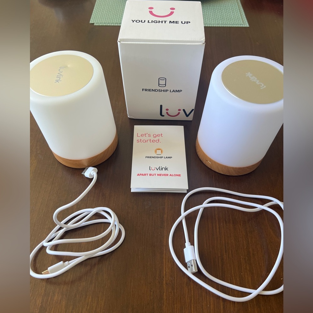 Luv Link Friendship Lamps - Set of two